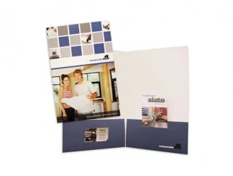 Promotional Presentation Folders | Custom Hotel Room Key Holders